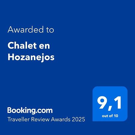 צ'יקלנה דה לה פרונטרה Chalet En Hozanejos מראה חיצוני תמונה